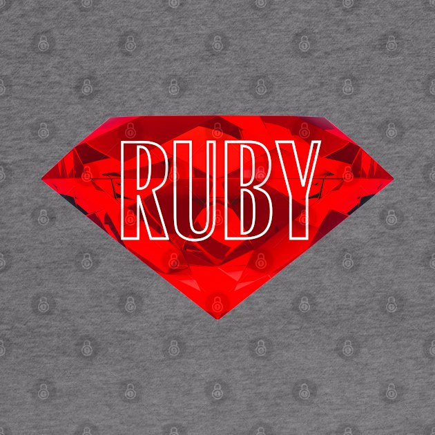 RUBY RED by Popular_and_Newest